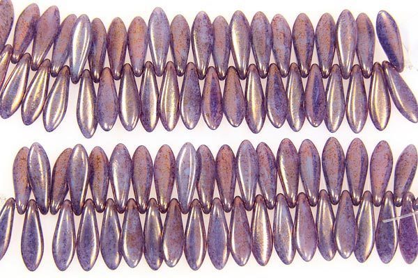 Bronzed Purple Daggers
