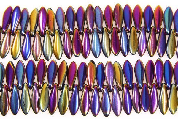 Peacock Gold Metalic Daggers