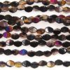 Metalic Black Bronze Pinch Beads