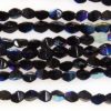 Jet Silver AB Pinch Beads