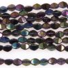 Metalic Peacock Pinch Beads