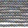Lustered Grey  Beads