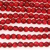 Transparent Cherry Round Beads