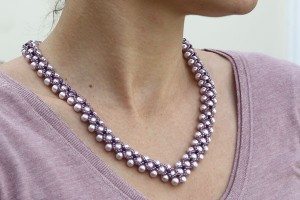 Lilac Elegance Necklace