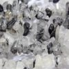 Black Hair Quartz Chips