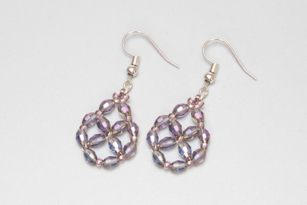 Sparkling Amethyst Valeria Bracelet Earring and Ring Kit - Image 2