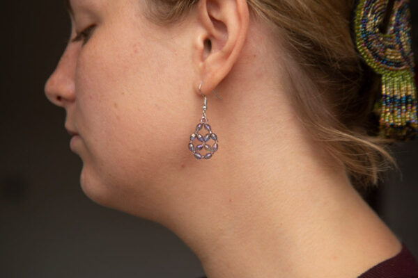 Sparkling Amethyst Valeria Bracelet Earring and Ring Kit - Image 5