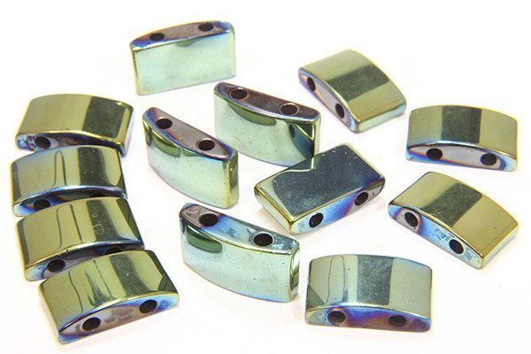 Bluegrass Rectangle Hematite Duo