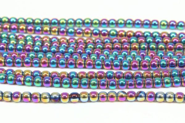 Rainbow Round Hematite