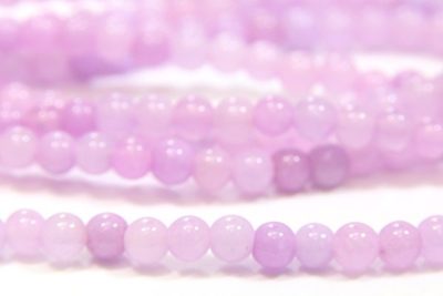 Lavender Quartz 4mm Gemstone Round