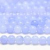 Blue Quartz 4mm Gemstone Round