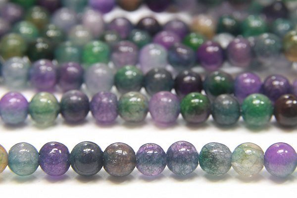 Berry Agate 4mm Gemstone Round