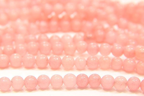 Cherry Quartz 4mm Gemstone Round