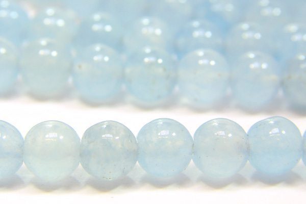 Blue Celestine 8mm Gemstone Round