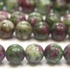 Ruby in Zoazite 8mm Gemstone Round