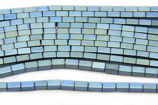 Matte Lagoon Hematite Bricks