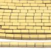 Matte Gold Hematite Bricks