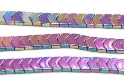 Rainbow Hematite Chevrons