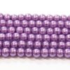 Orchid Purple Glass Pearl