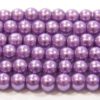 Orchid Purple Glass Pearl