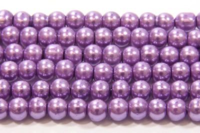 Orchid Purple Glass Pearl