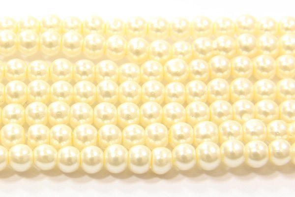 Cream Glass Pearl