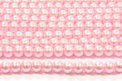 Marshmallow Pink Glass Pearl