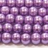 Orchid Purple Glass Pearl