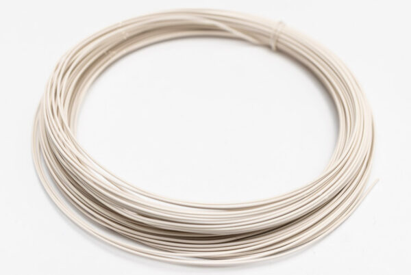 Ivory White 0.5mm Artistic Wire