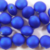 Electric Blue Satin Lentil