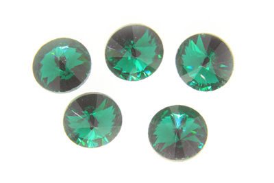 12mm Aurora Crystal Rivolis