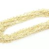 White Shimmer Link Chain