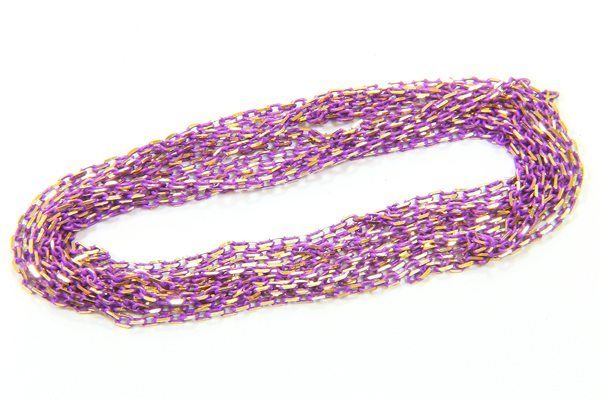 Plum Shimmer Link Chain