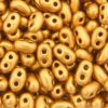 Satined Gold Preciosa Twin Beads