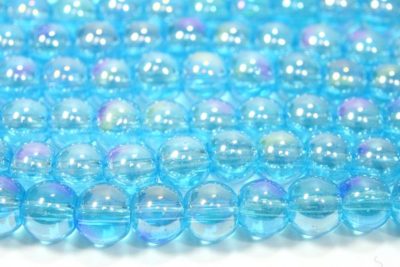 Light Azure AB 4mm Aurora Bead