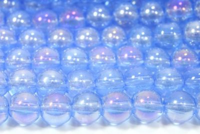 French Blue AB 4mm Aurora Bead