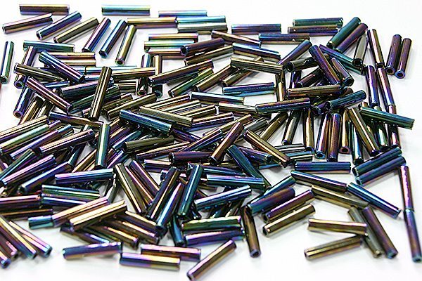 Metallic Rainbow Iris Toho Bugle Beads