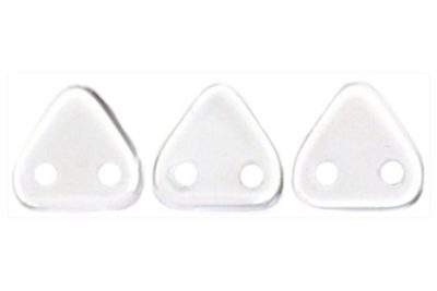 Crystal 2-Hole Triangle Beads