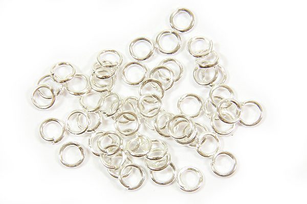 4mm Silver Jump Rings