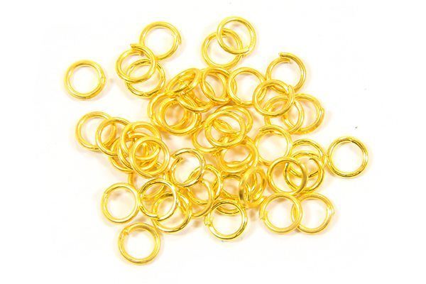 5mm Gold Jump Rings