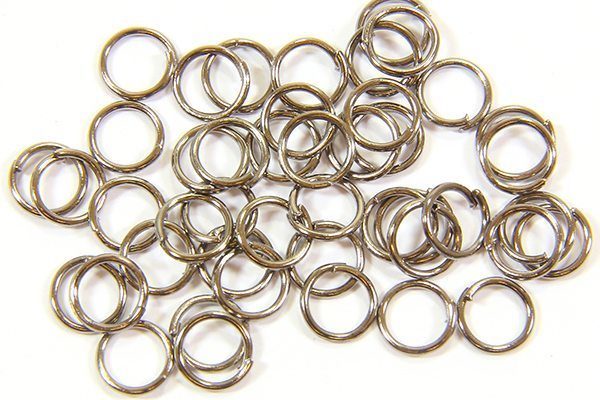 6mm Black Jump Rings