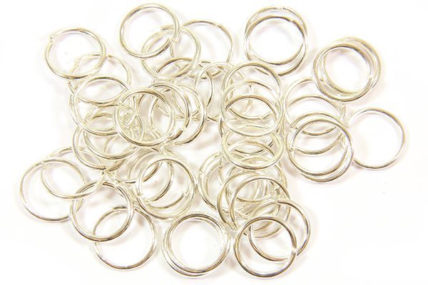 8mm Silver Jump Rings