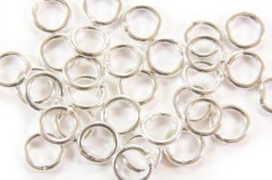 6mm Silver Closed Rings