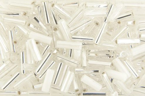 Snowflake Mix Preciosa Bugle Beads