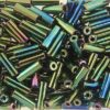 Green Iris Preciosa Bugle Beads