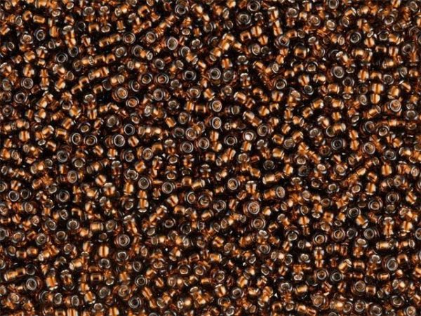 Silver Lined Smoky Topaz Toho Seed Beads