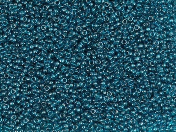 Transparent Capri Blue Toho Seed Beads