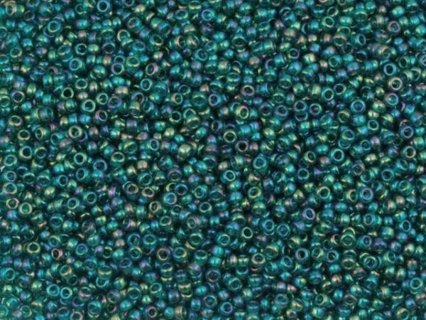 Rainbow Teal Toho Seed Beads