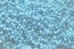 Opaque Lustre Pale Blue Toho Seed Beads