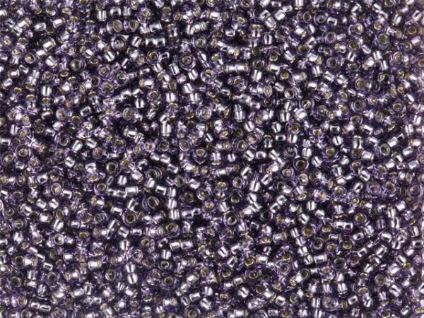 Silver Lined Tanzanite Toho Seed Beads